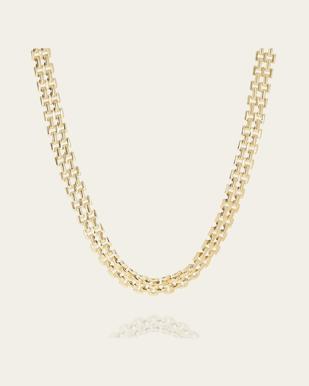Necklace Verbena (Gold-plated Steel)