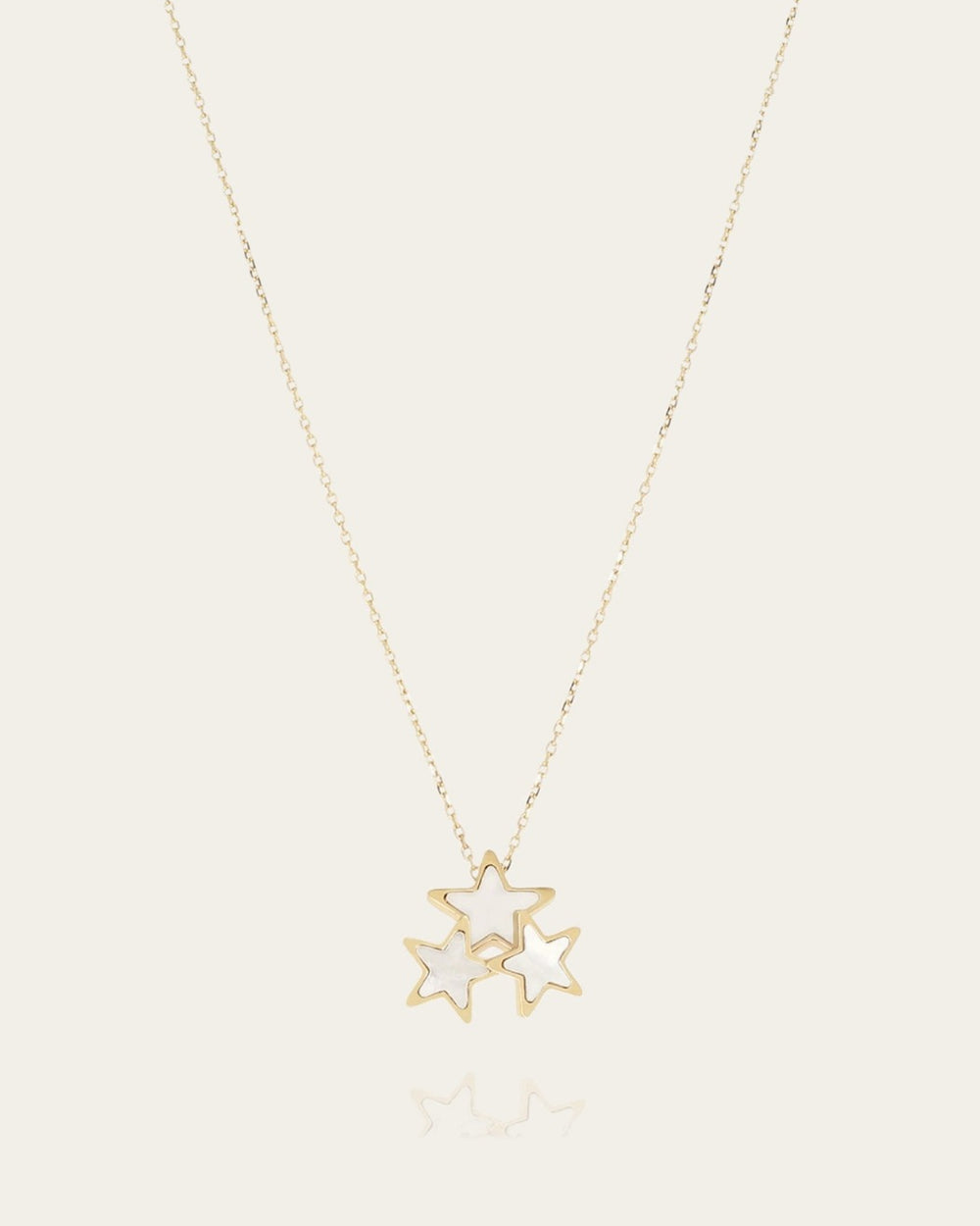 Cyrielle Necklace (Gold-plated steel)