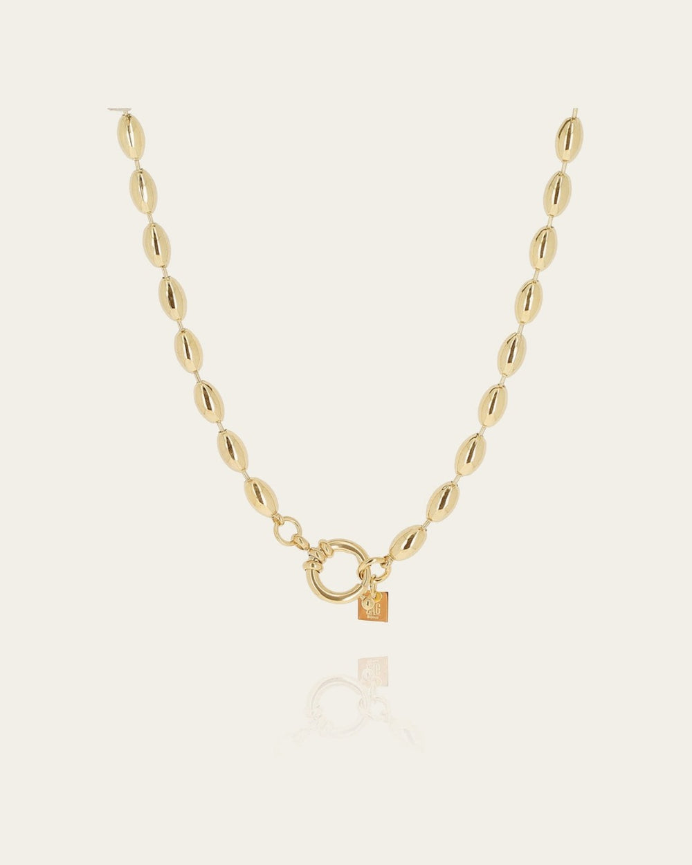 Cadence Necklace (Gold-plated steel)