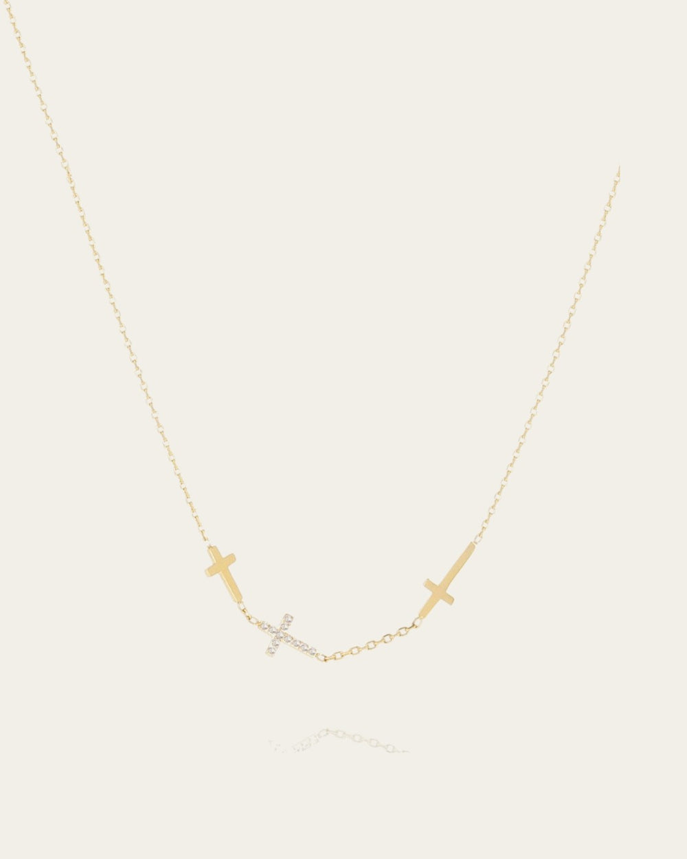 Collier Alvida (Acier doré)