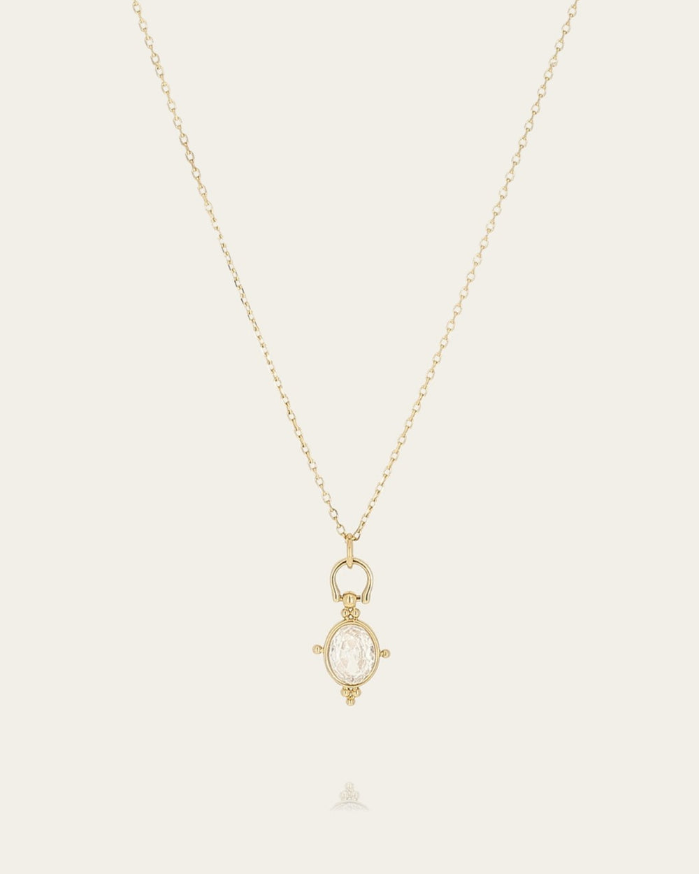 Necklace Nysa (Gold-plated steel)