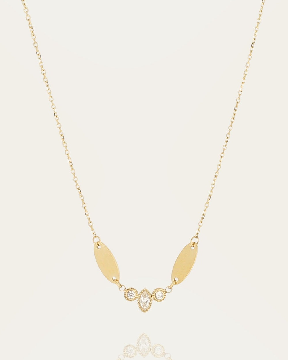 Collier Cervaro (Acier doré)