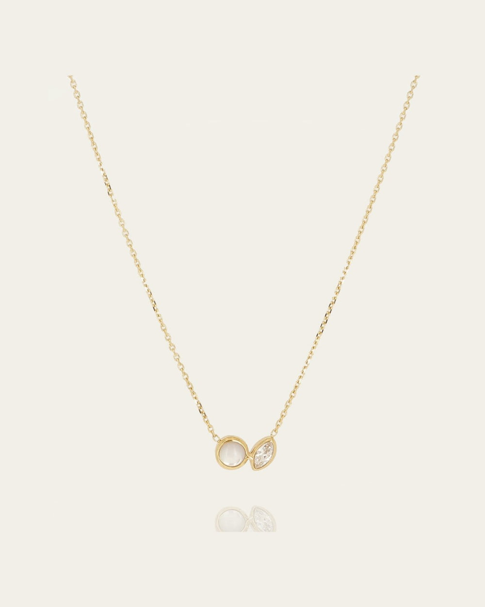 Collier Ruffano (Acier doré)