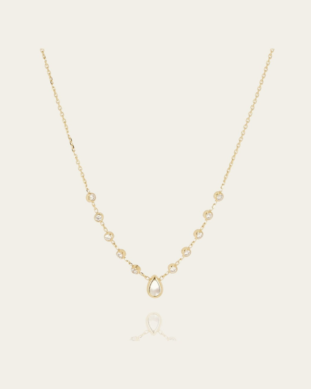 Adrano Necklace (Gold-plated steel)