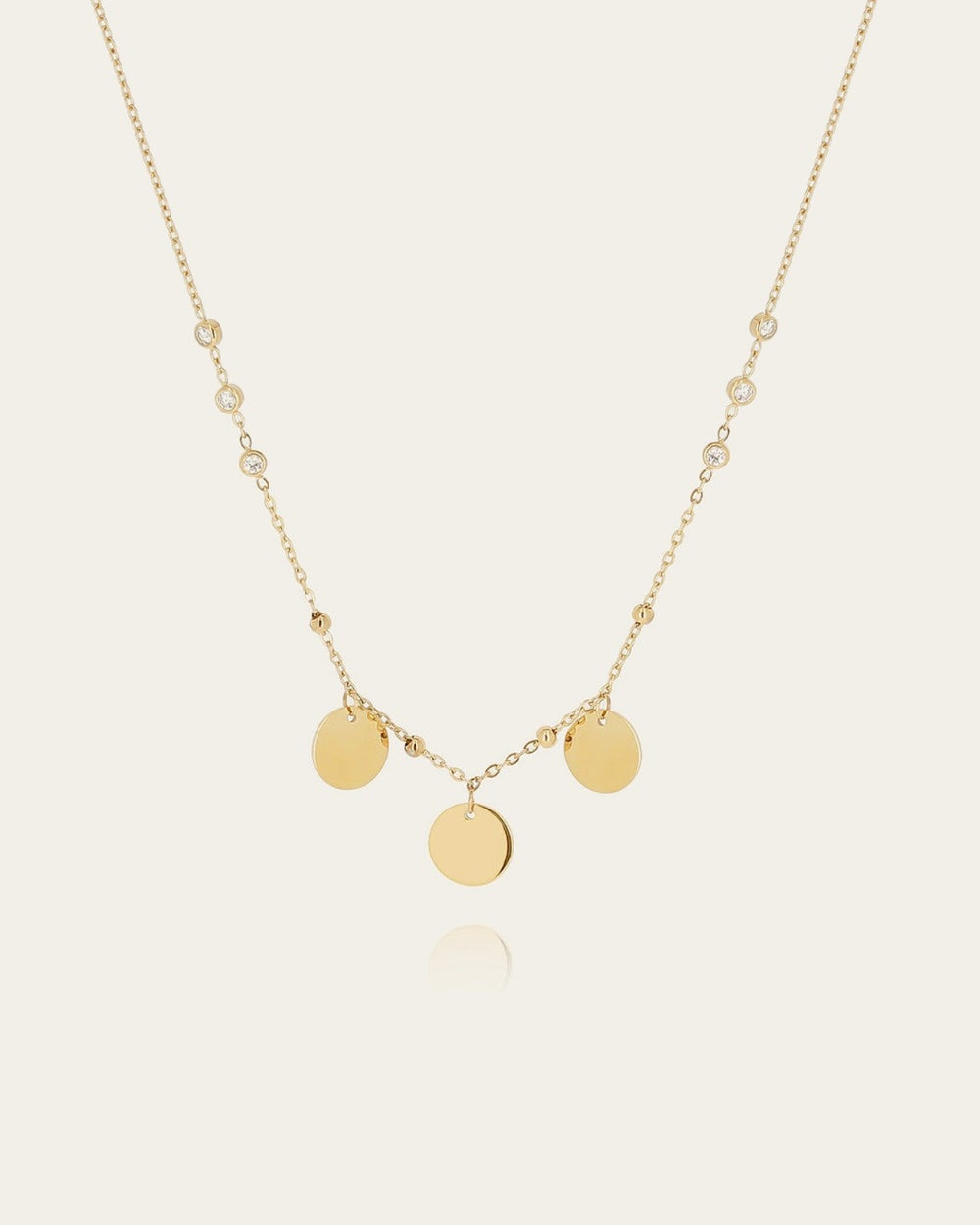 Collier Tergu (Acier doré)