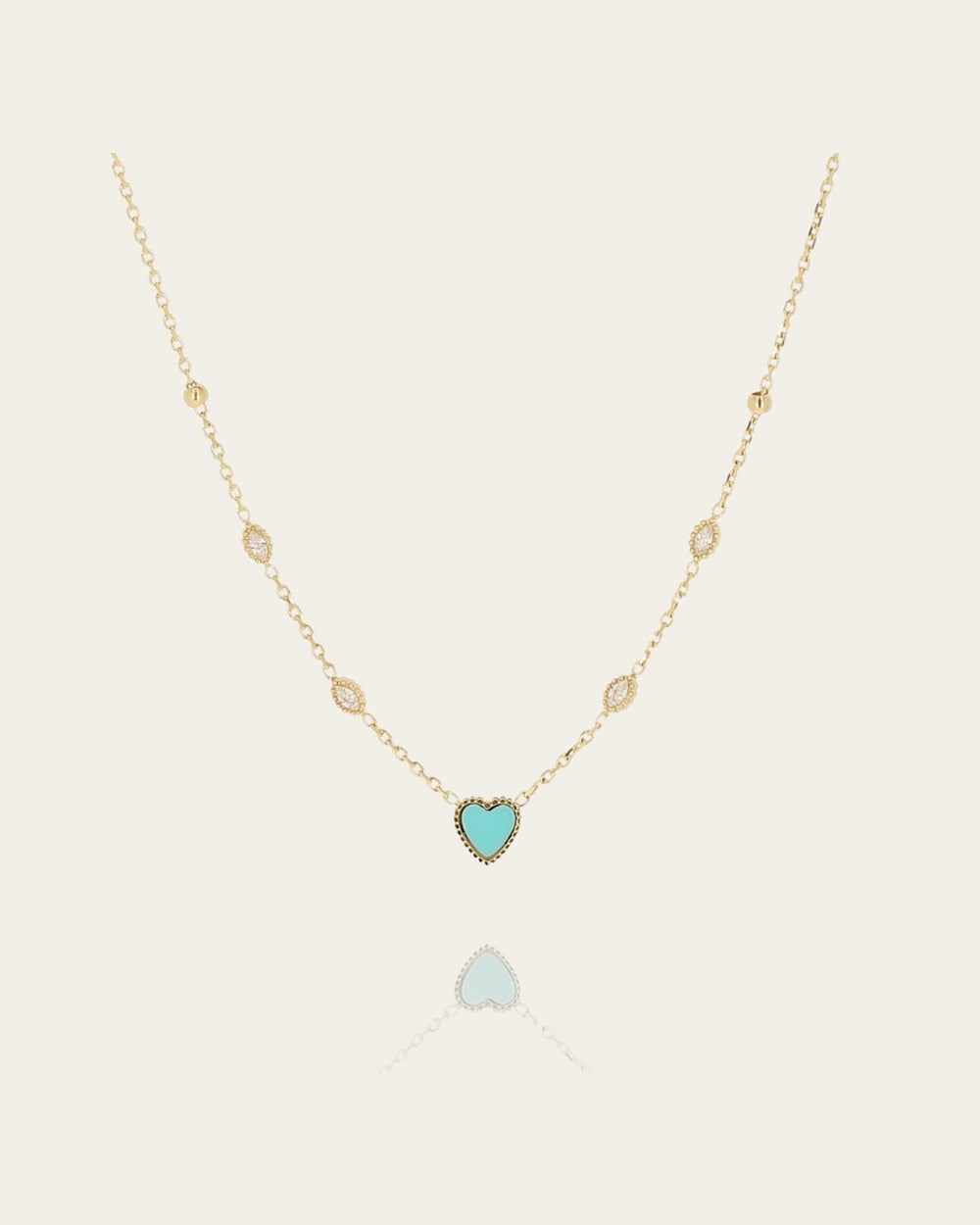 Collier Scupetu (Acier doré)