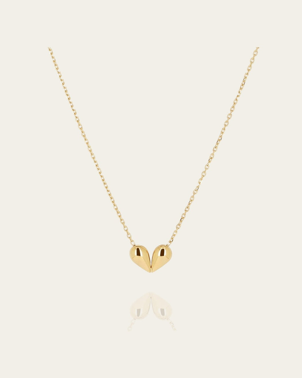 Messine Necklace ( Gold-plated steel)