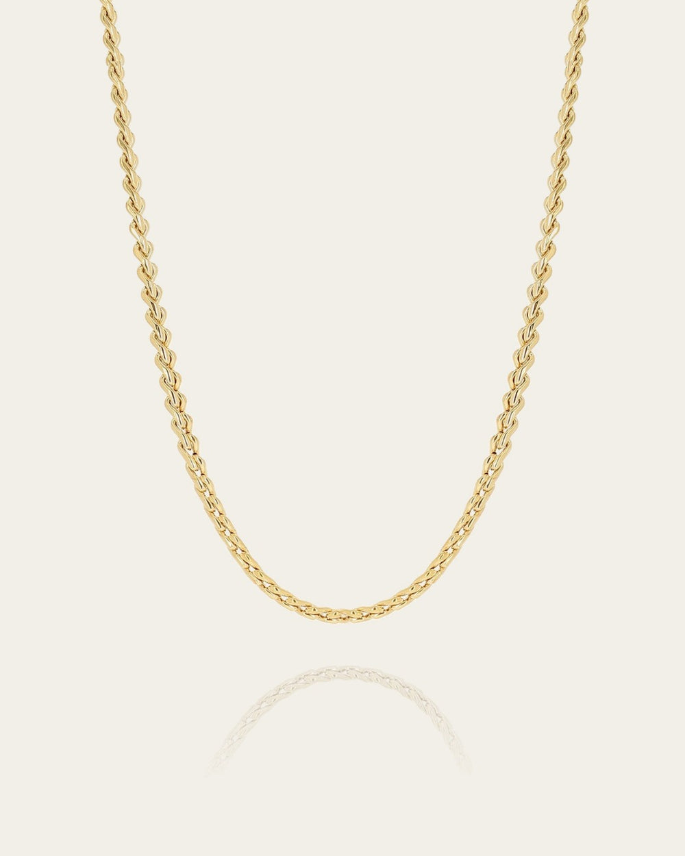 Necklace Kanpa (Gold-plated Steel)