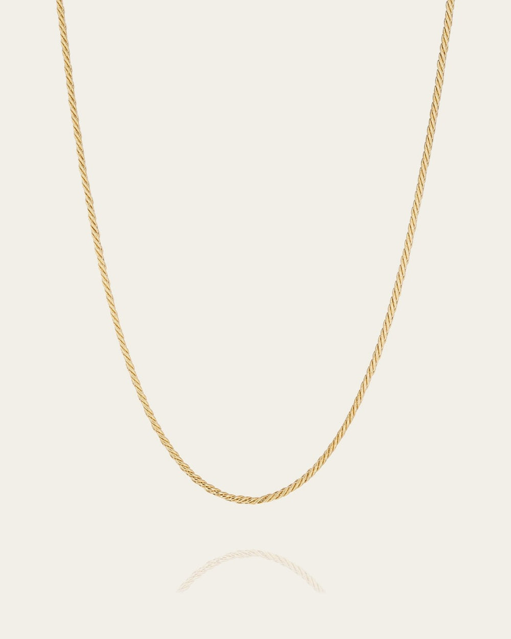 Necklace Vélia (Gold-plated steel)