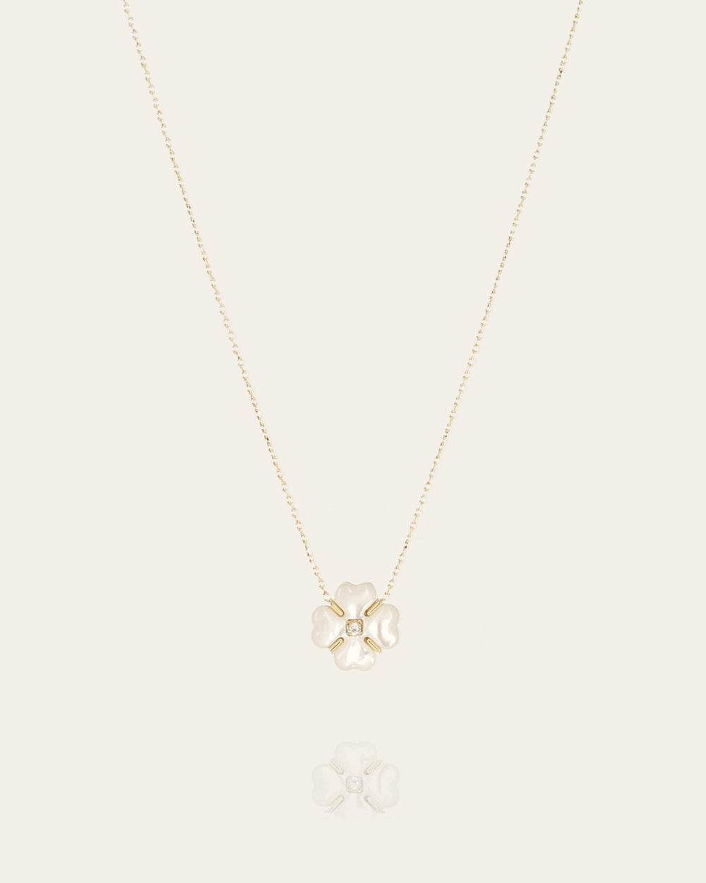 Collier Sélènea (Acier doré)