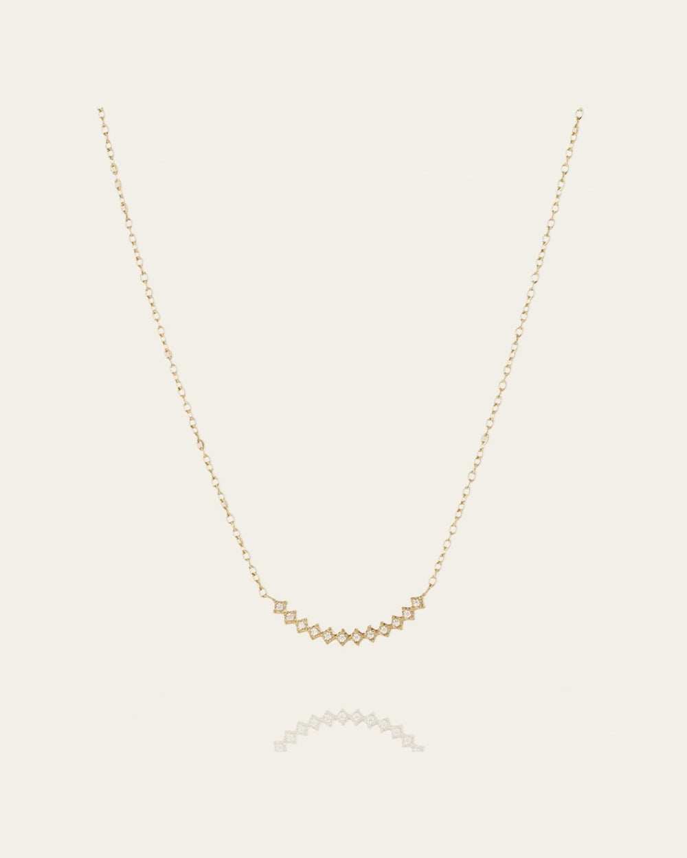 Collier Cassis (Acier doré)