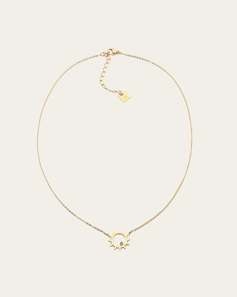 Oursin Necklace (Gold-plated steel)