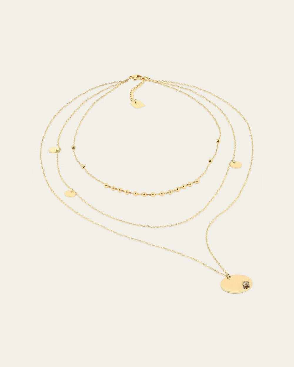 Collier Sonia (Acier doré)