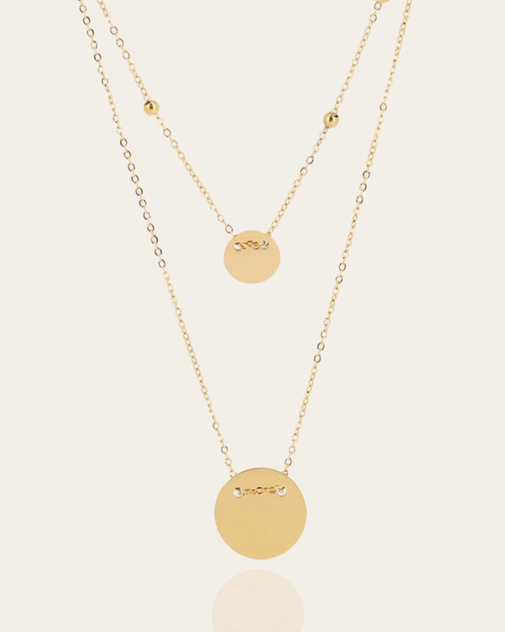 Emile Necklace (Gold-plated steel)