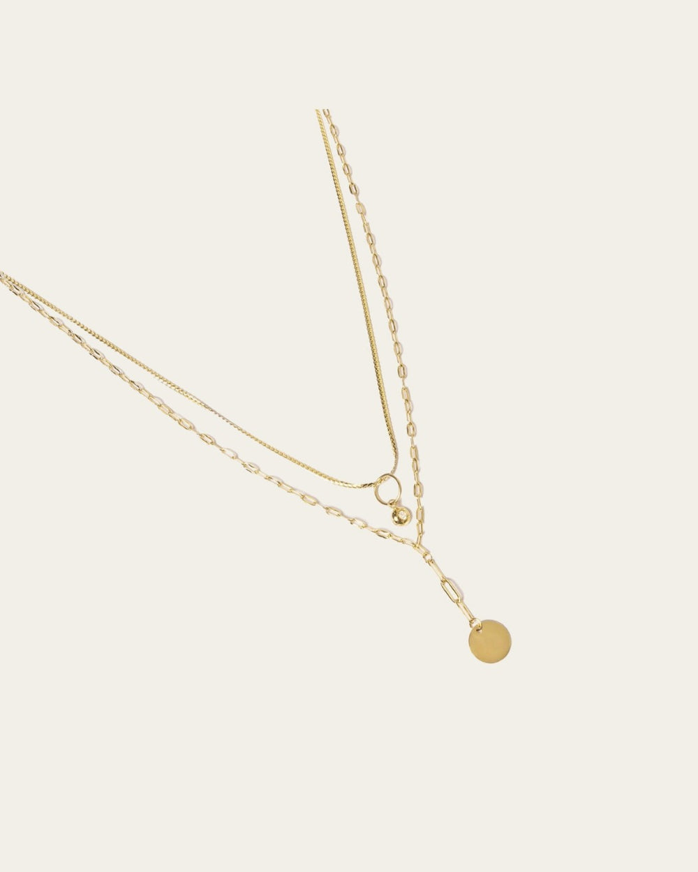 Fretia Necklace (Gold-plated Steel)