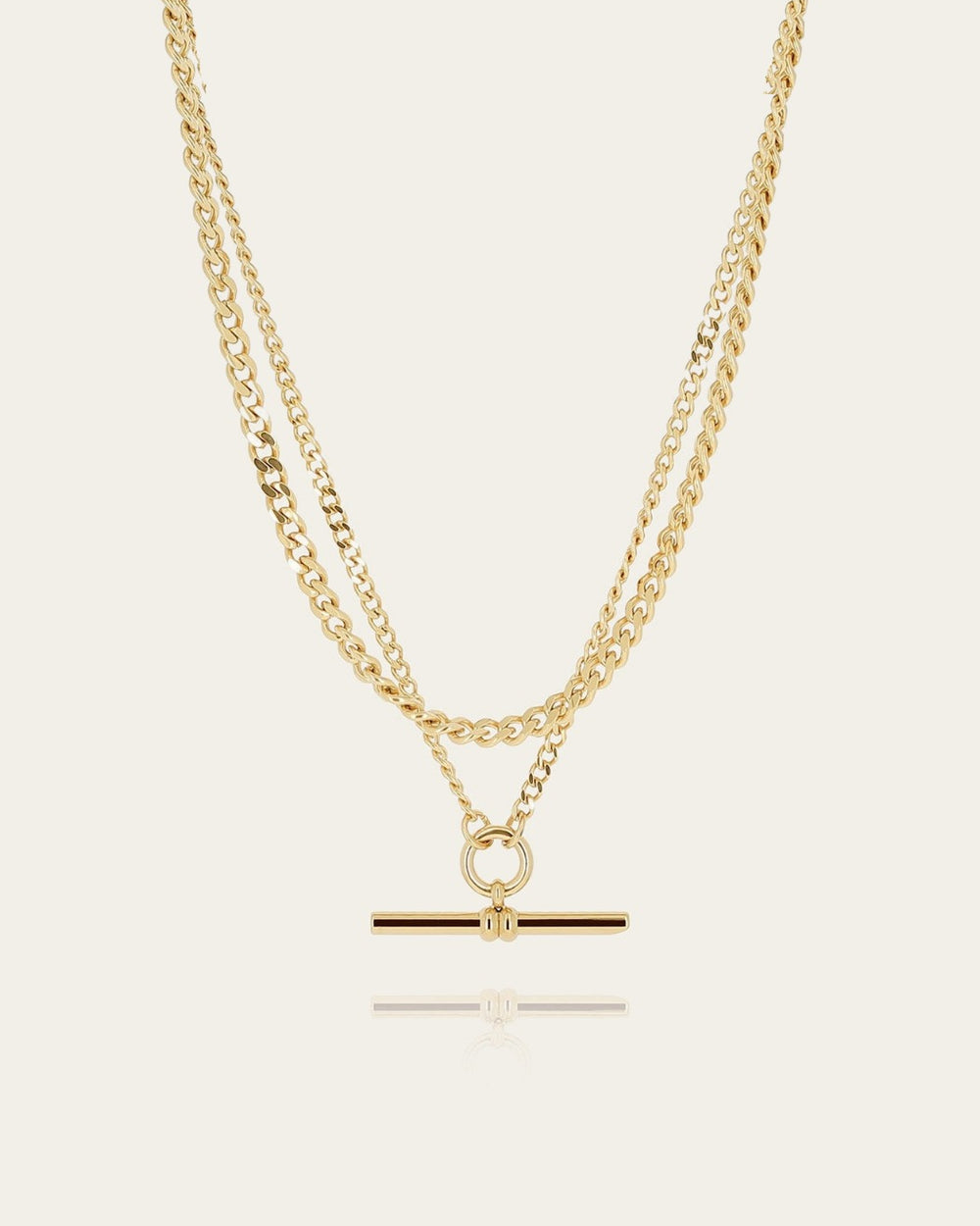 Collier Oletta (Acier doré)