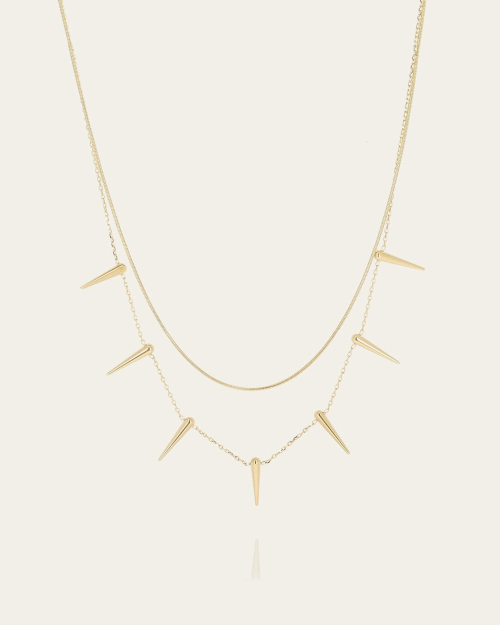 Theris Necklace (Gold-plated Steel)
