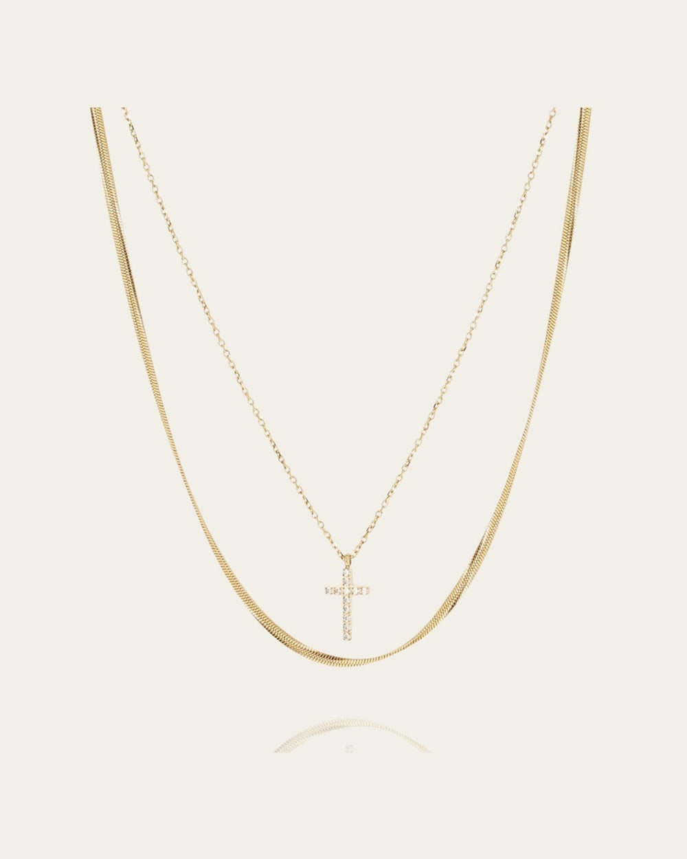 Collier Mulino (Acier doré)