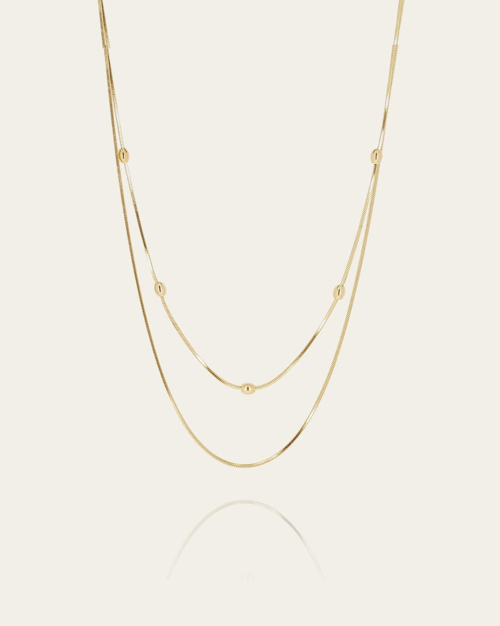Larino Necklace (Gold-plated steel)