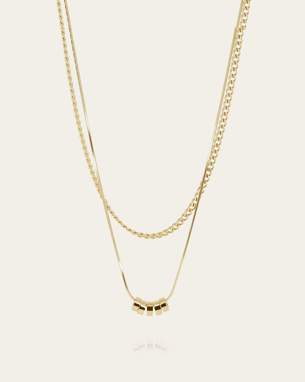 Collier Luzzipeo (Acier doré)