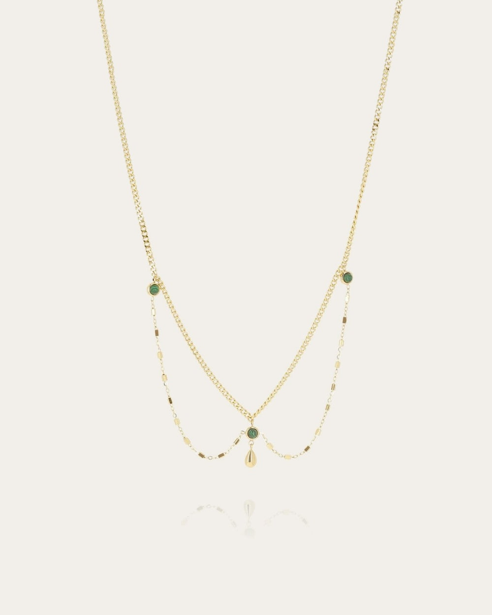 Collier Burley (Acier doré)