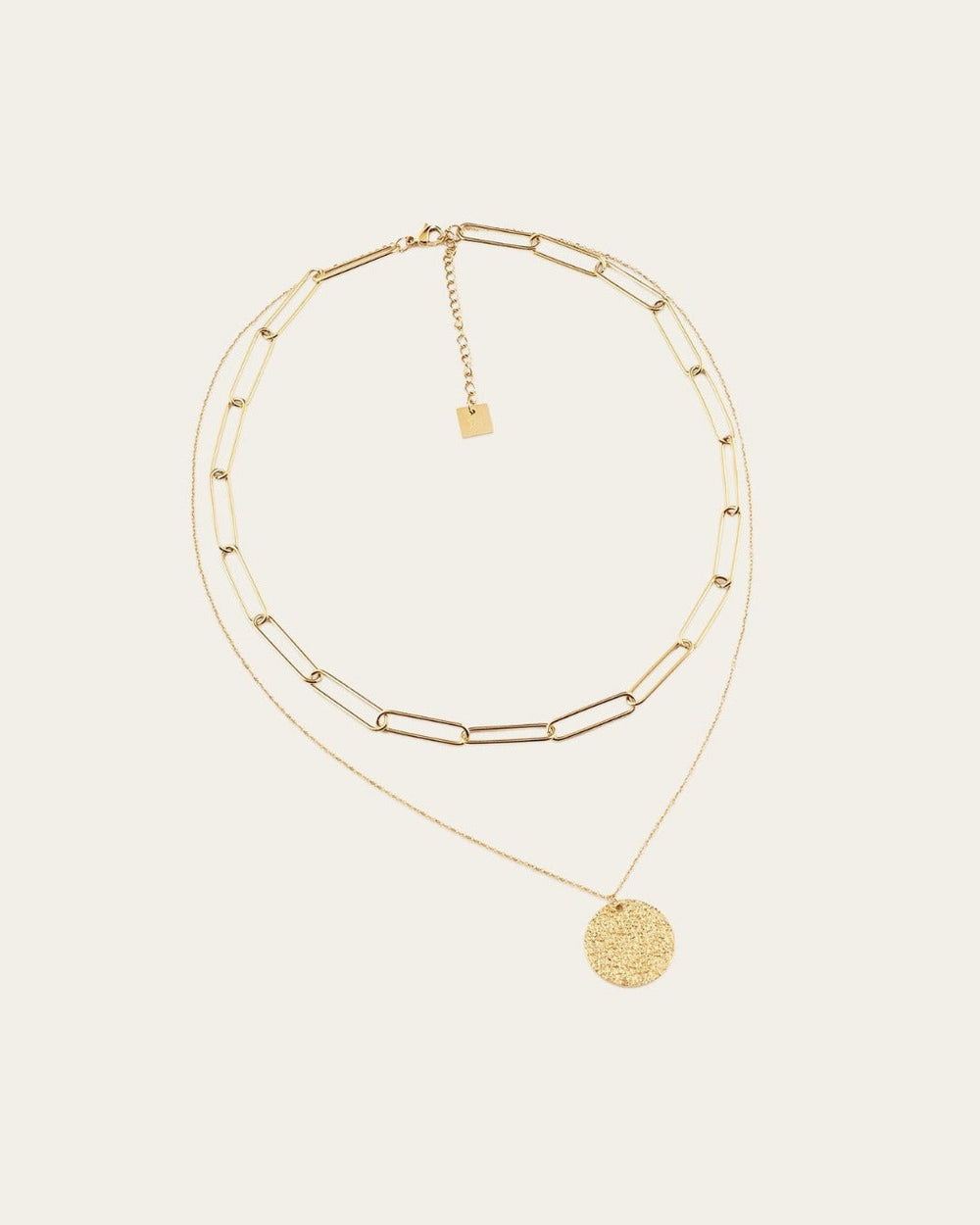 Collier Hamptons (Acier doré)
