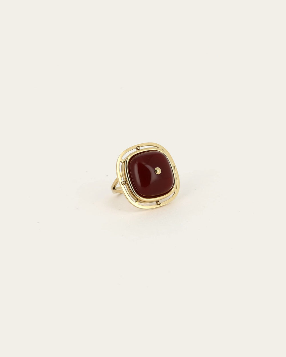 Bague Galli (Acier doré)