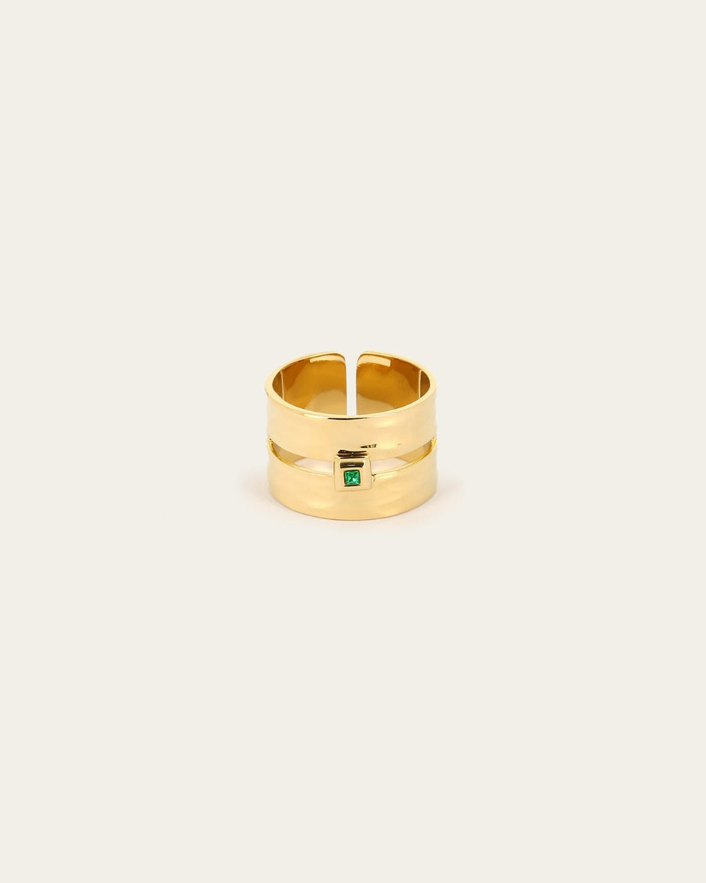Bague Aspen (Acier doré)