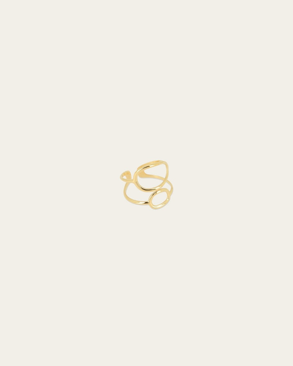 Apolo ring (Gold-plated steel)