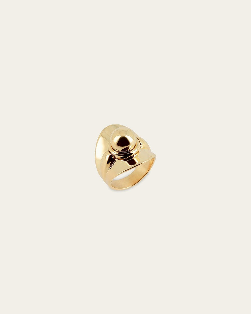 Bague Siro (Acier doré)