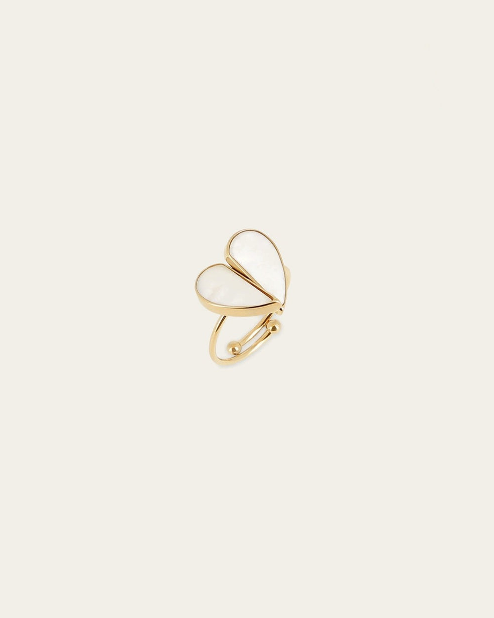 Bague Basilio (Acier doré)