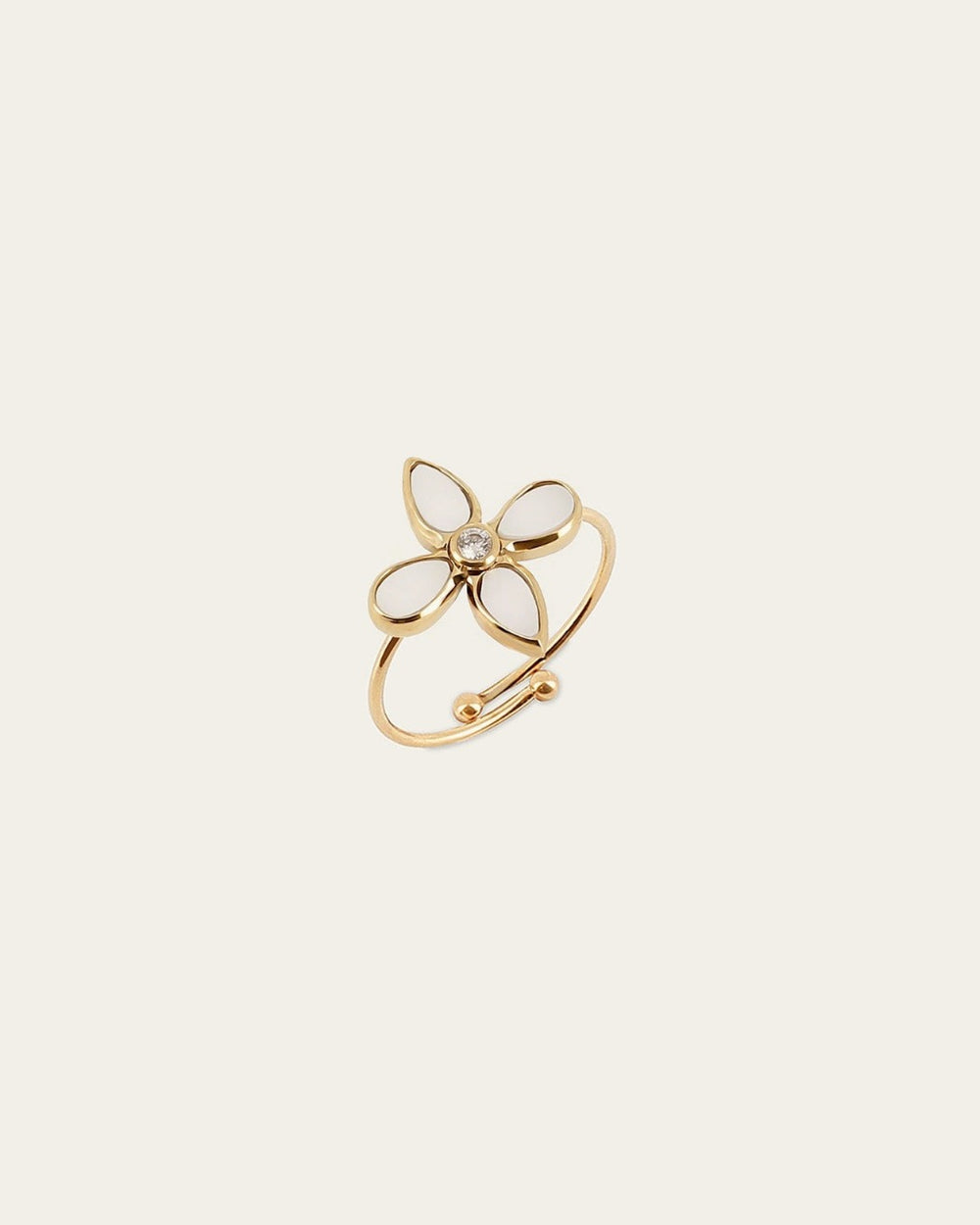 Bague Molini (Acier doré)