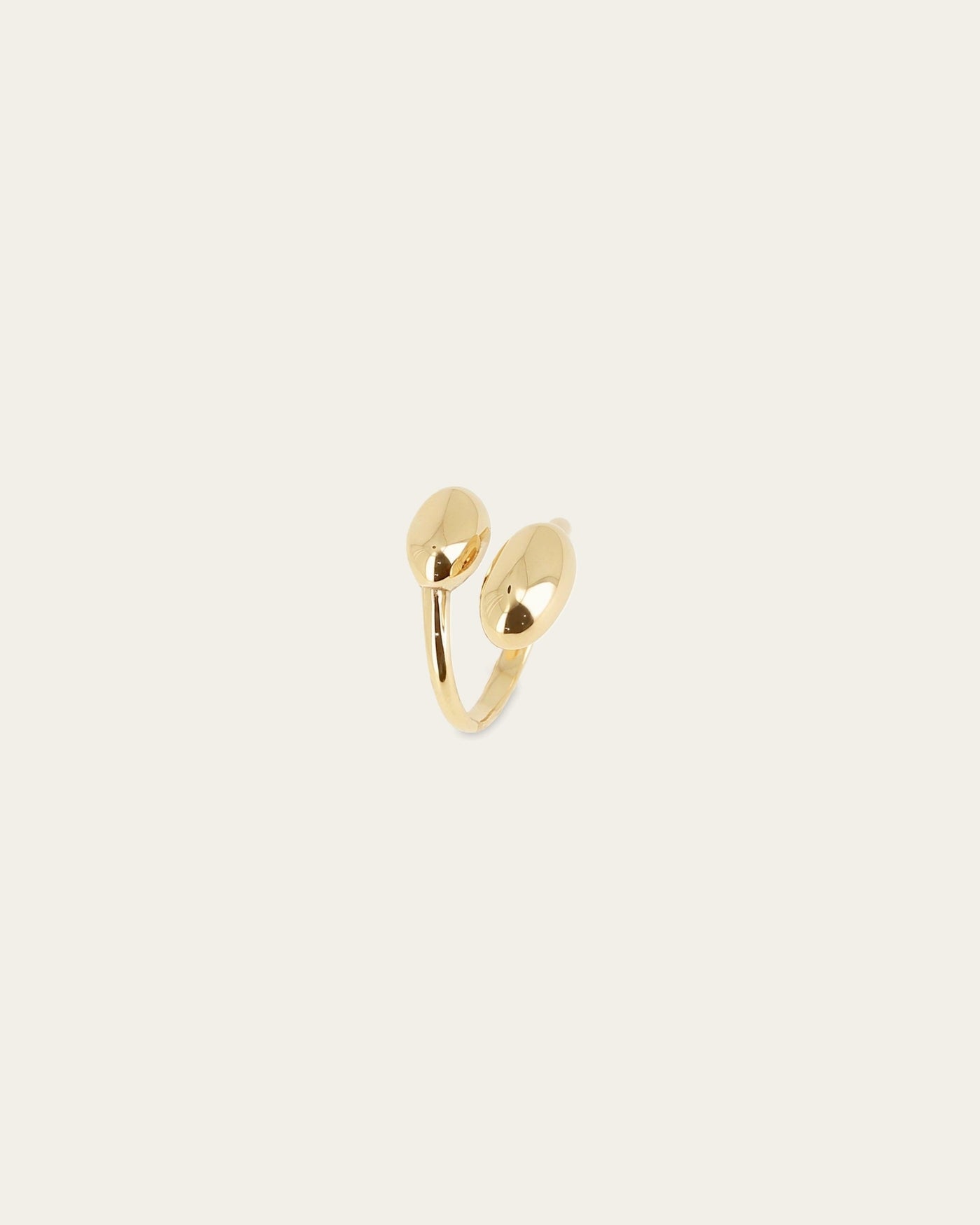 Bague Basco (Acier doré)