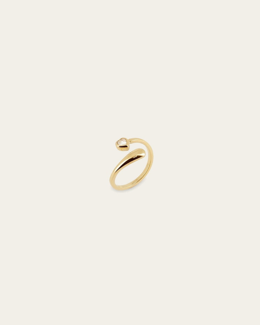 Bague Elida (Acier doré)