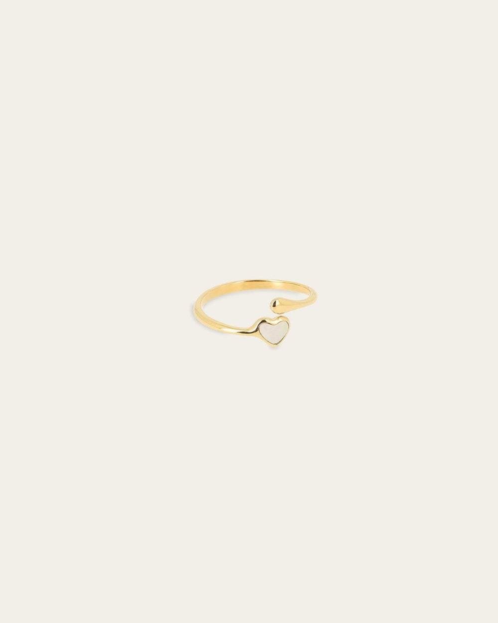 Bague Anaïs (Acier doré)