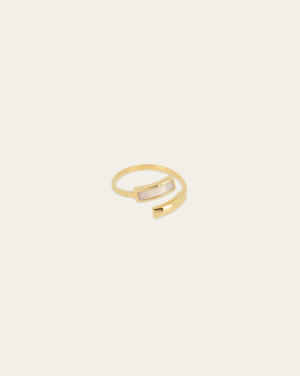 Khais ring (Gold-plated steel)
