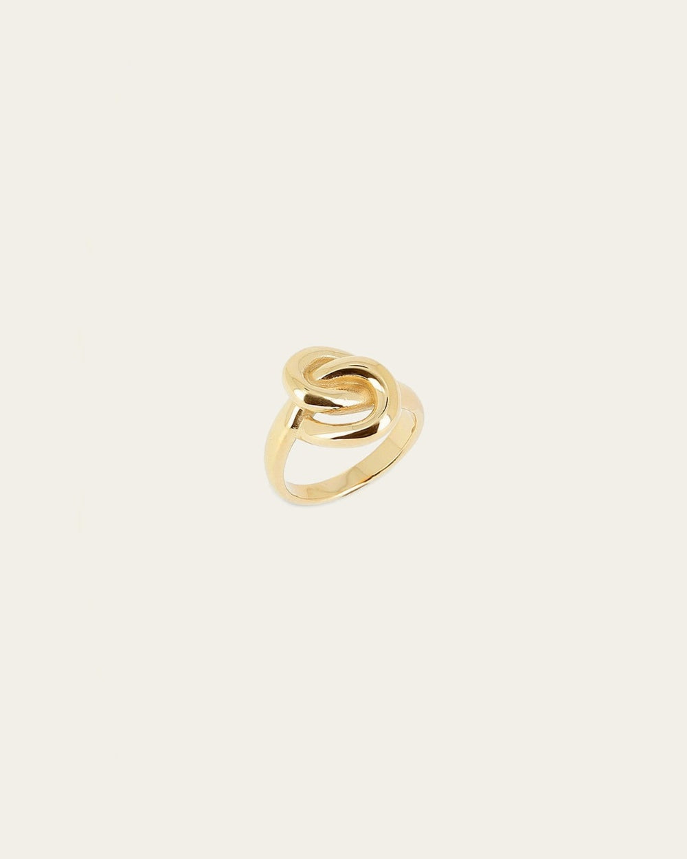 Bague Menti (Acier doré)