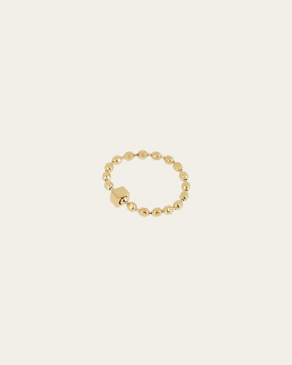 Bague Appia (Acier doré)