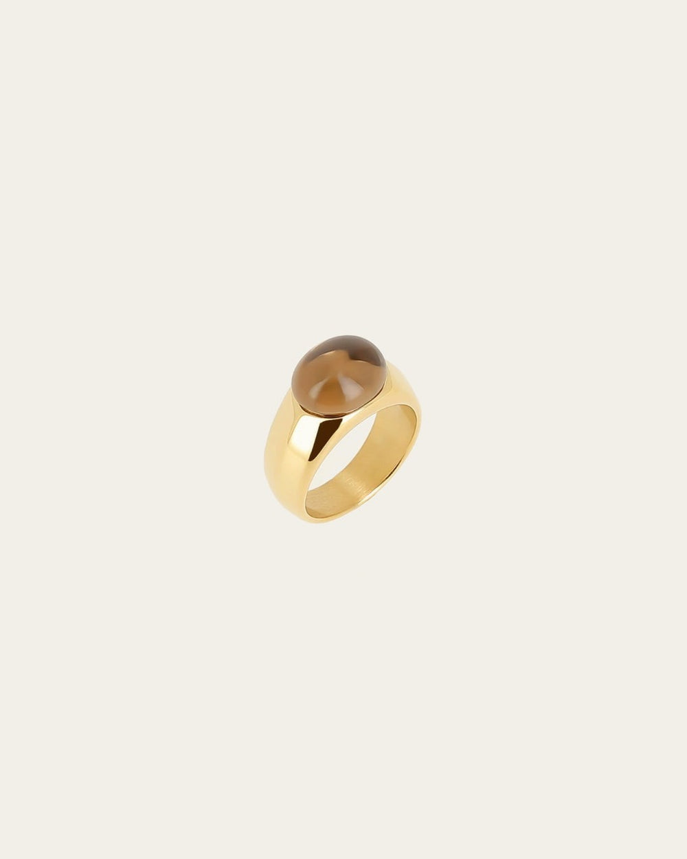 Bague Zirena (Acier doré)