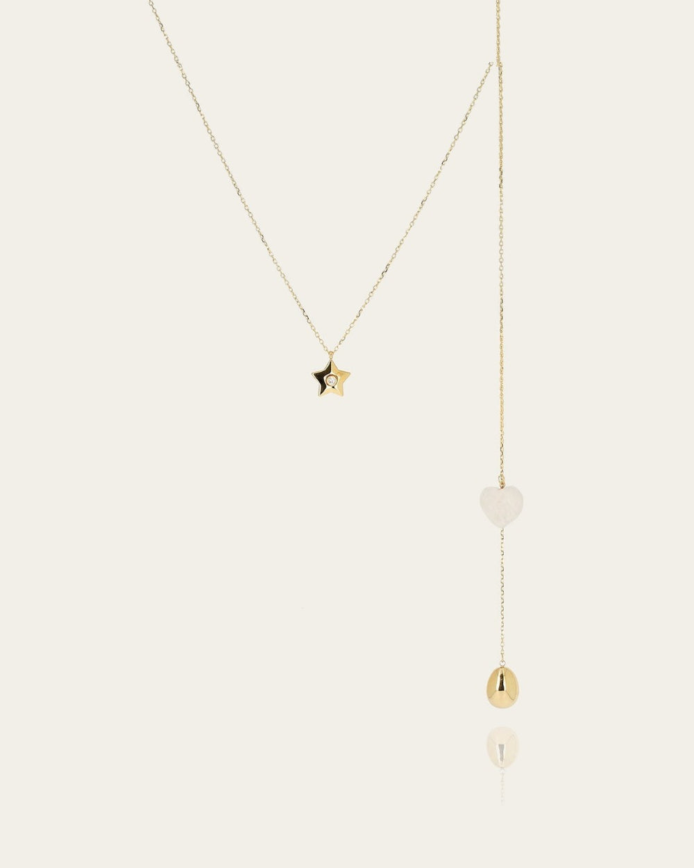 Bijou de dos Annette (Acier doré)