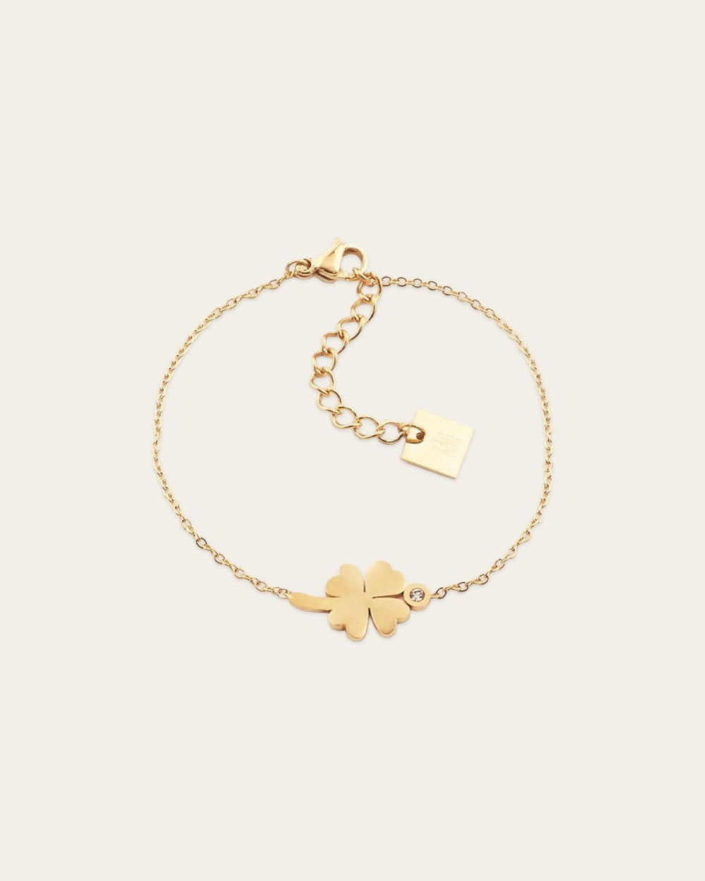 Bracelet Trébol (Acier doré)