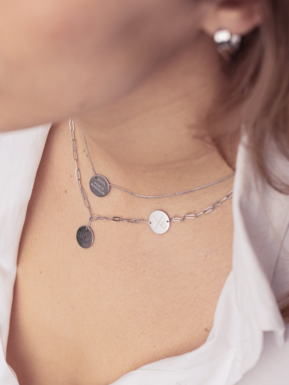 Collier multi Charm Luck 