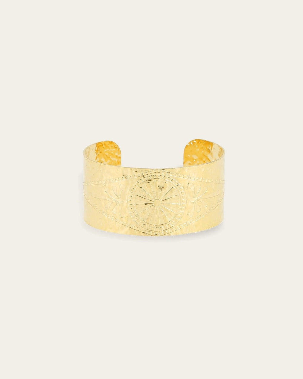 Olora Bangle (Gold-plated steel)