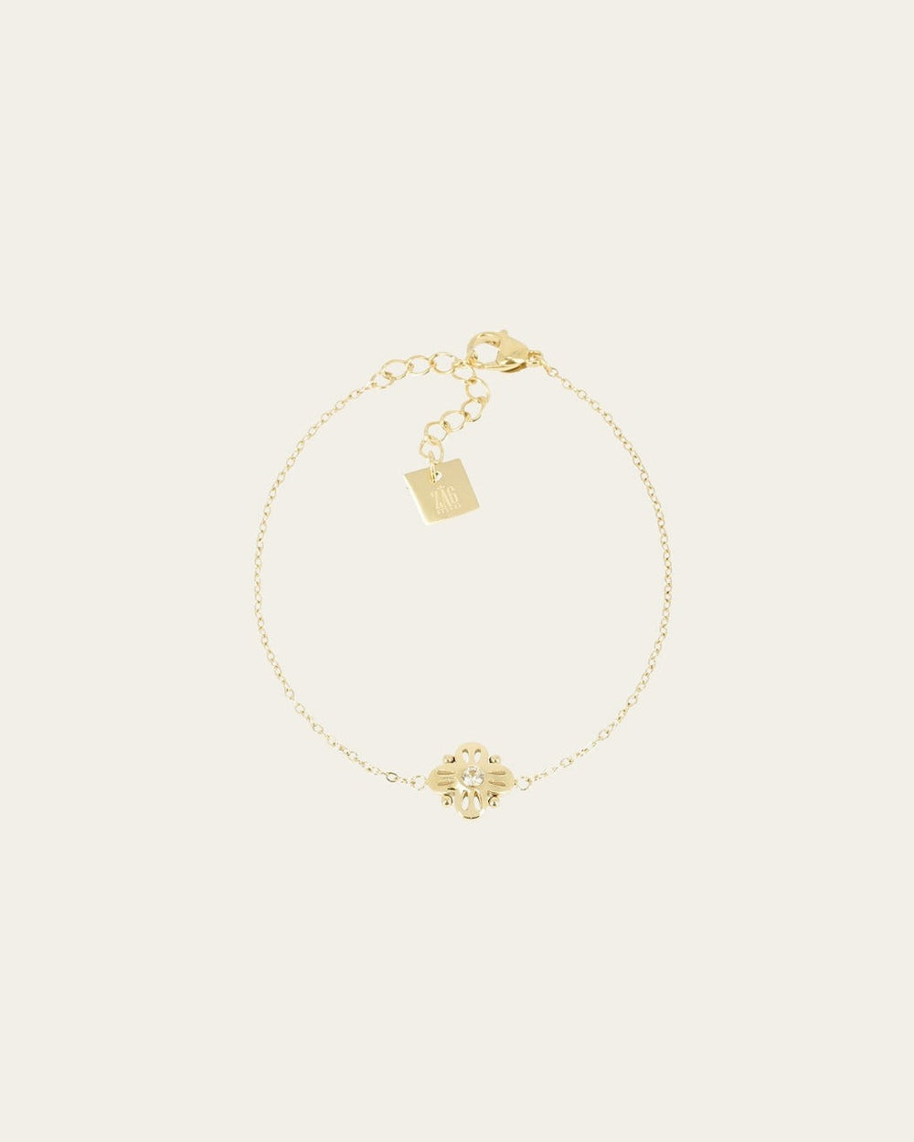 Pâquerette Bracelet (Gold-plated steel)