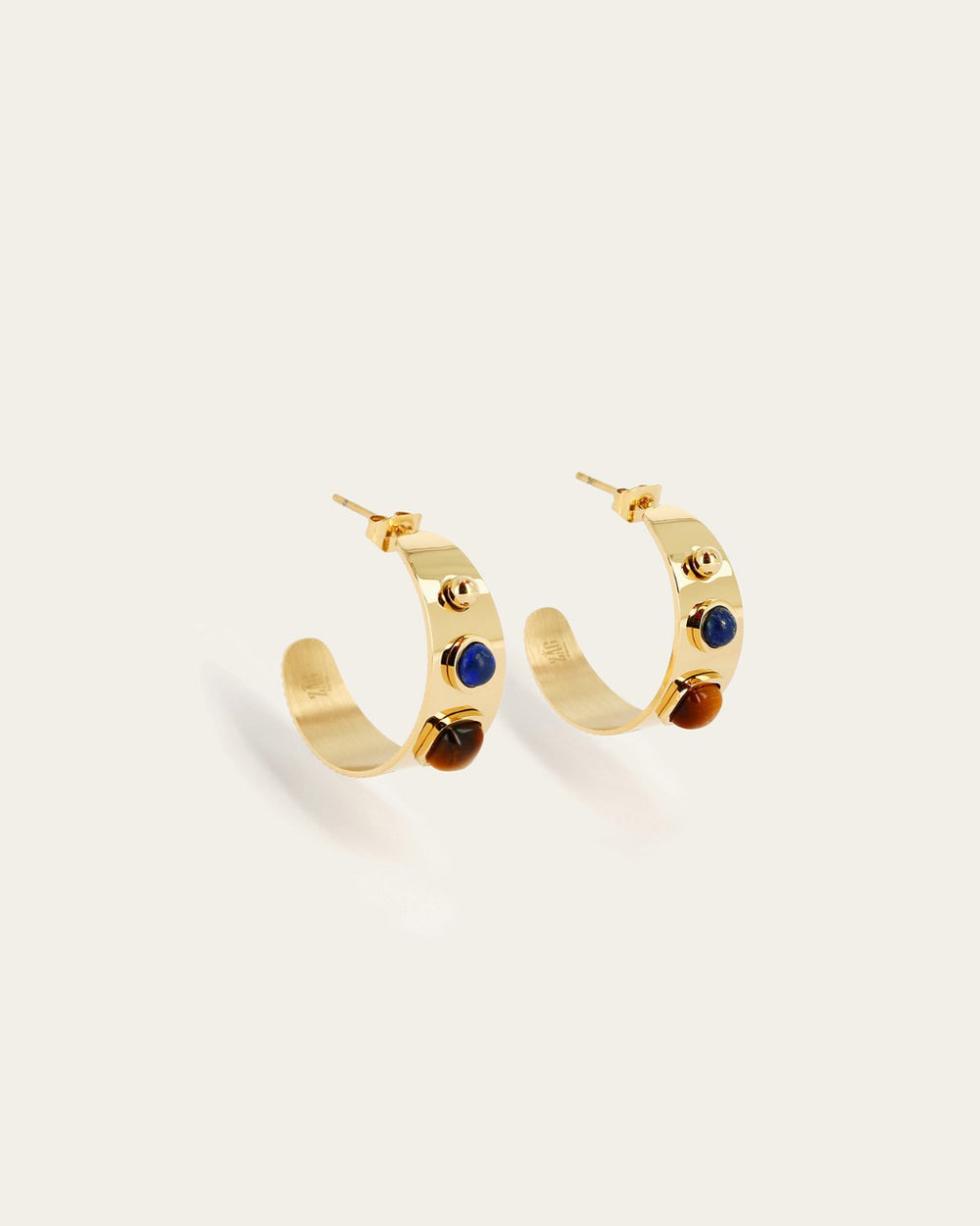Boucles d'oreilles Cleo (Acier doré)