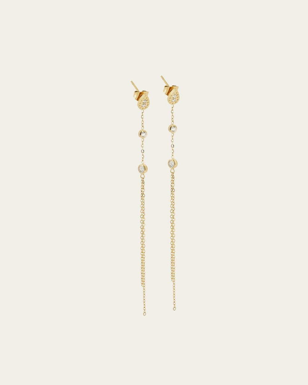 Semele Earrings (Gold-plated steel)