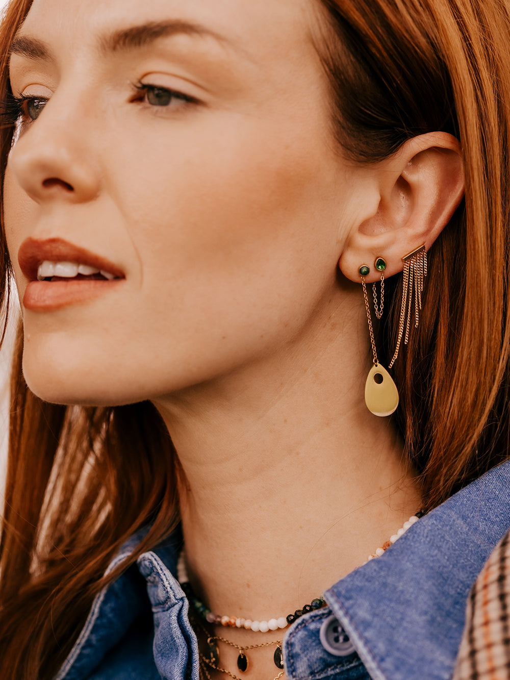 Boucles d'oreilles Malte 