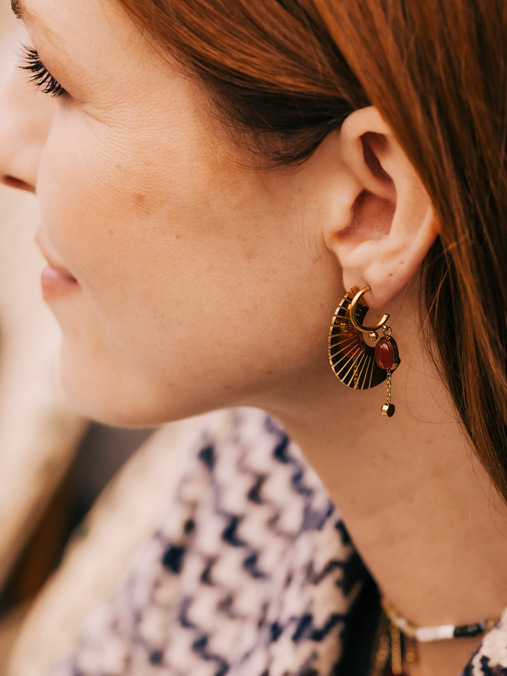 Boucles d'oreilles Baza 