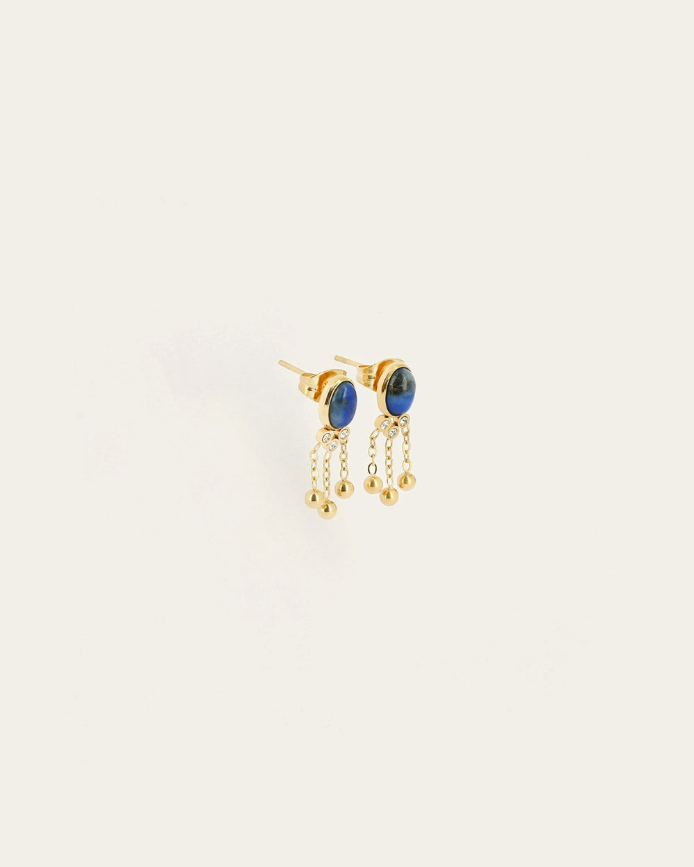 Boucles d'oreilles Séville (Acier doré)