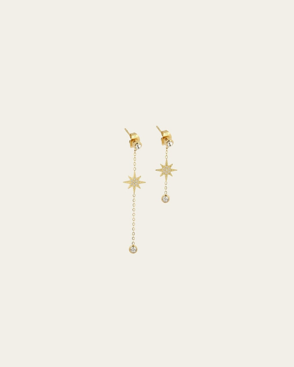 Newton Earrings (Gold-plated steel)
